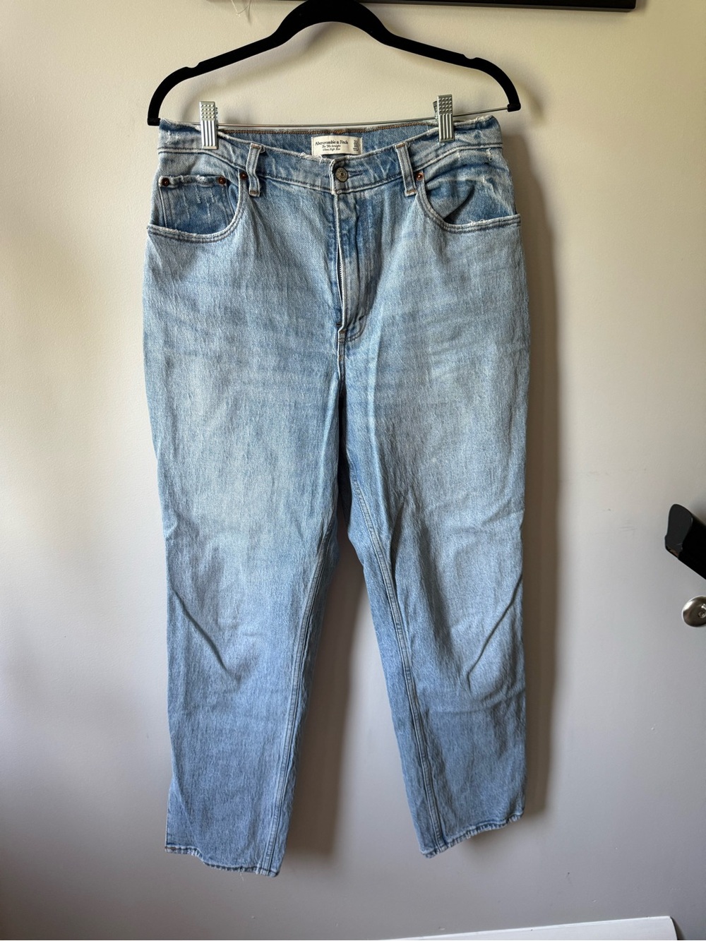 Abercrombie & Fitch Light Blue High-Rise Women's Jeans